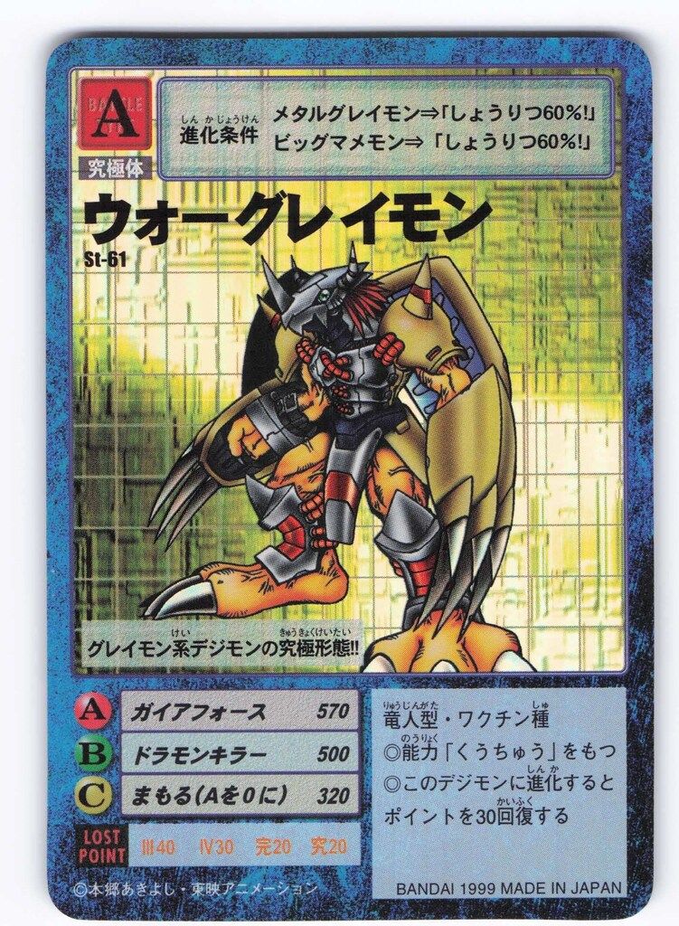 BANDAI 【旧】デジタルモンスターカードゲーム スターターver.2 ウォー