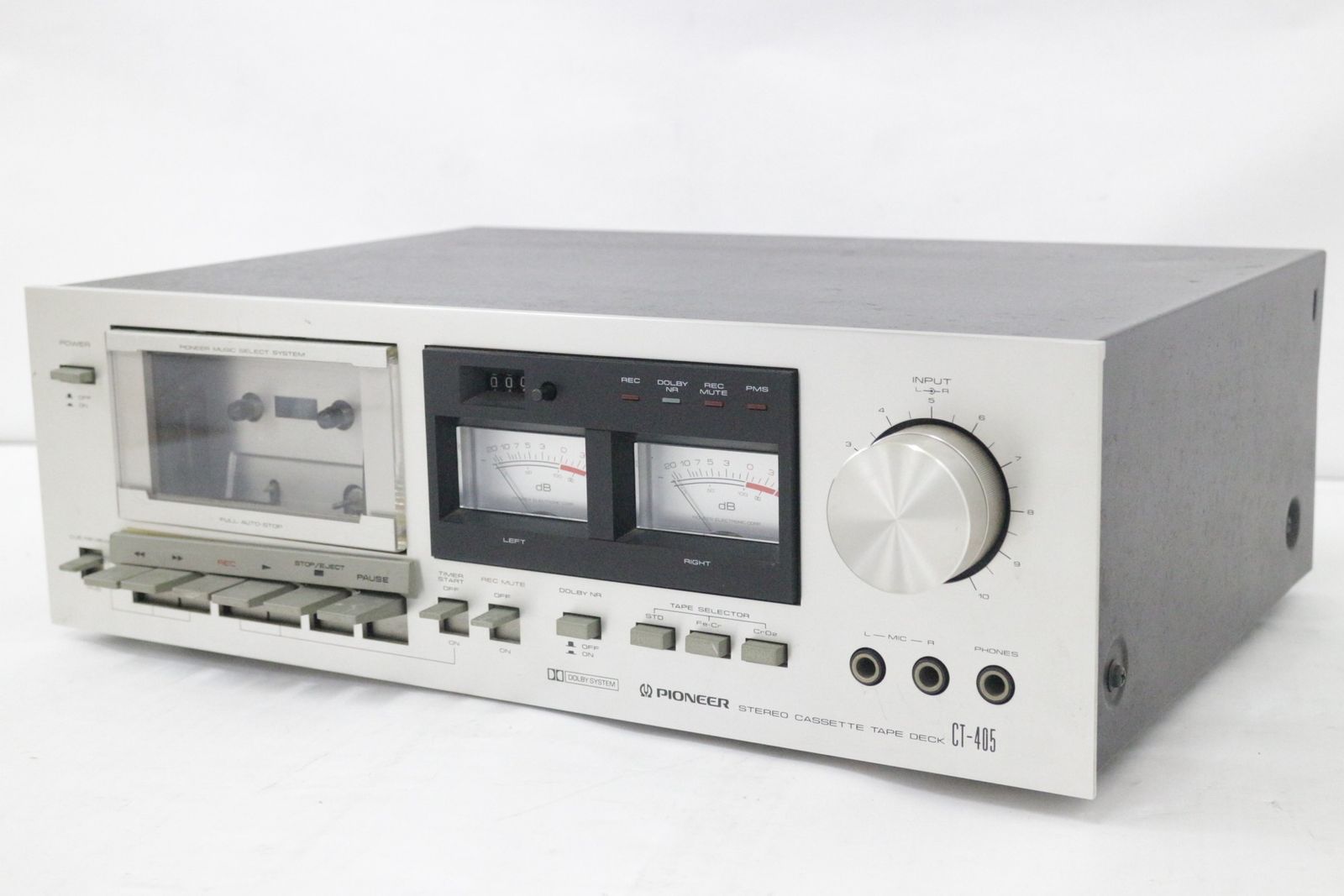 現状品 パイオニア CT-405 ステレオ カセットデッキ PIONEER