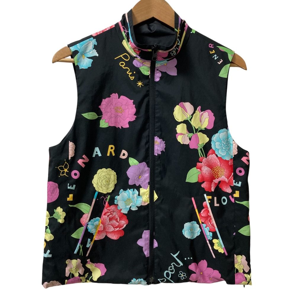美品 LEONARD SPORT レオナールスポーツ リバーシブル フラワー