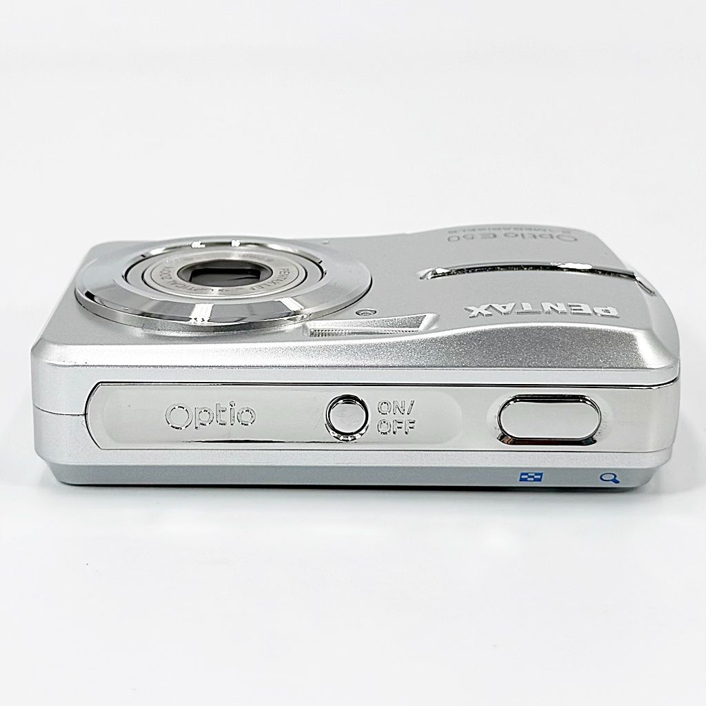 ペンタックス PENTAX Optio E50 シルバー コンデジ カメラ 中古 - メルカリ