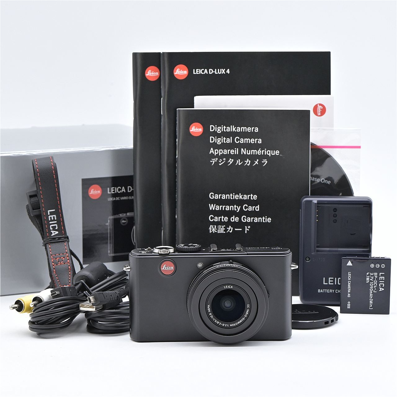 Leica ライカ D-LUX4 ブラック コンパクトデジタルカメラ【中古