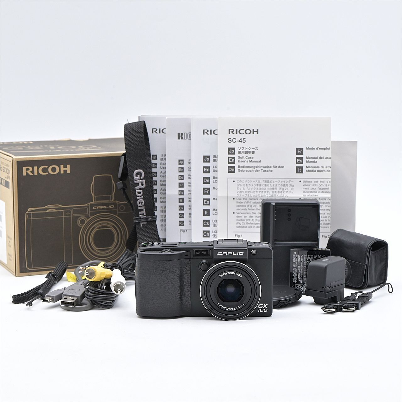 RICOH リコー Caplio GX100 VF Kit コンパクトデジタルカメラ【中古