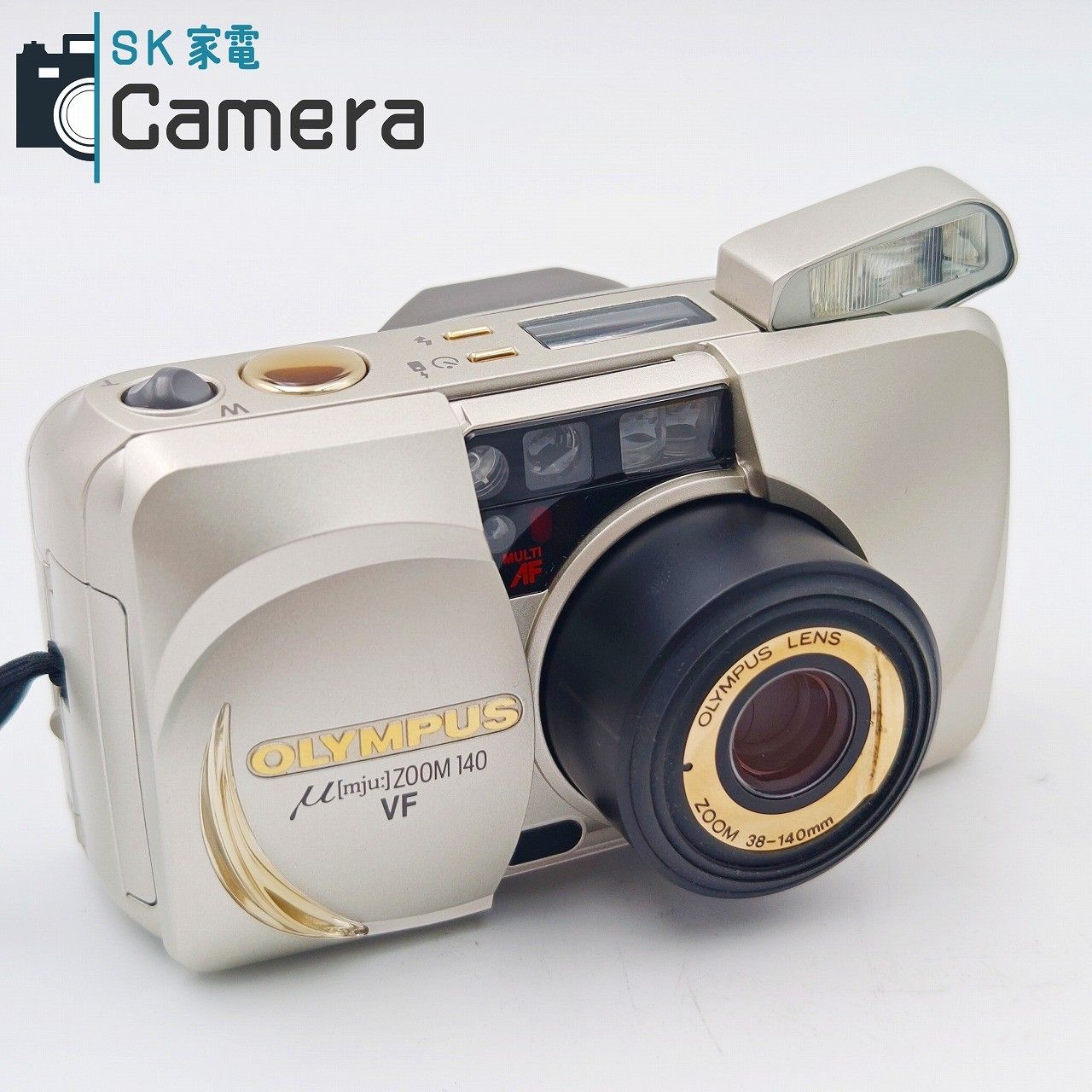 中古】 OLYMPUS μ [mju:] ZOOM 140 VF オリンパス ミュー コンパクト