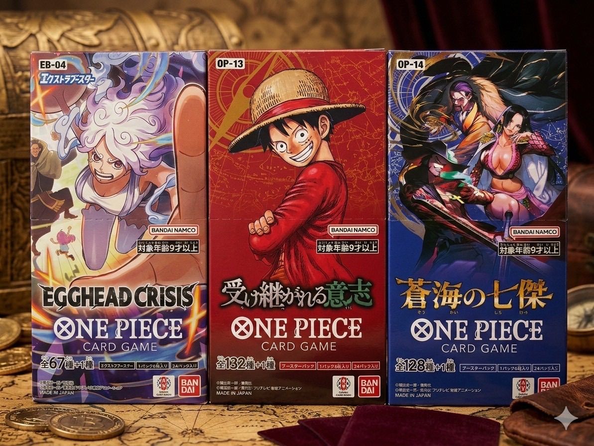 新品未開封テープ付き】ONE PIECE 3BOX 蒼海の七傑 受け継がれる意志