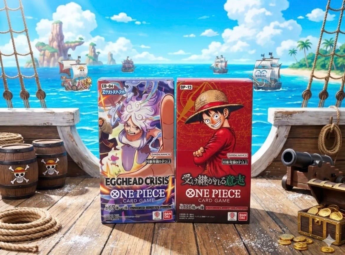 新品未開封テープ付き】ONE PIECE EB-04 エッグヘッド・クライシス