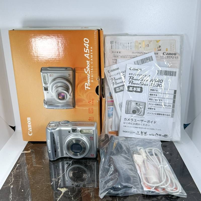 Canon PowerShot A540 コンパクトデジタルカメラ 600万画素 光学4倍