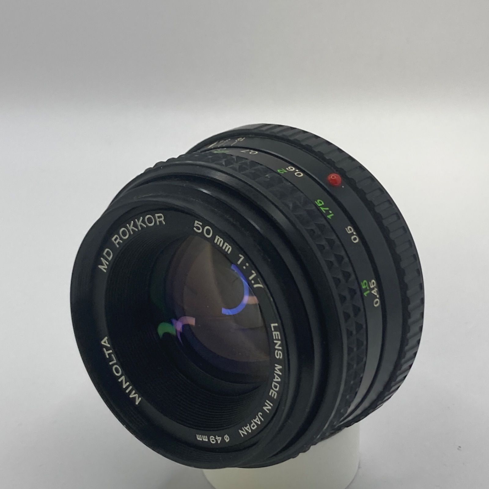 極上品/黄変除去済】Minolta MD ROKKOR 50mm F1.7 シリアル5313119