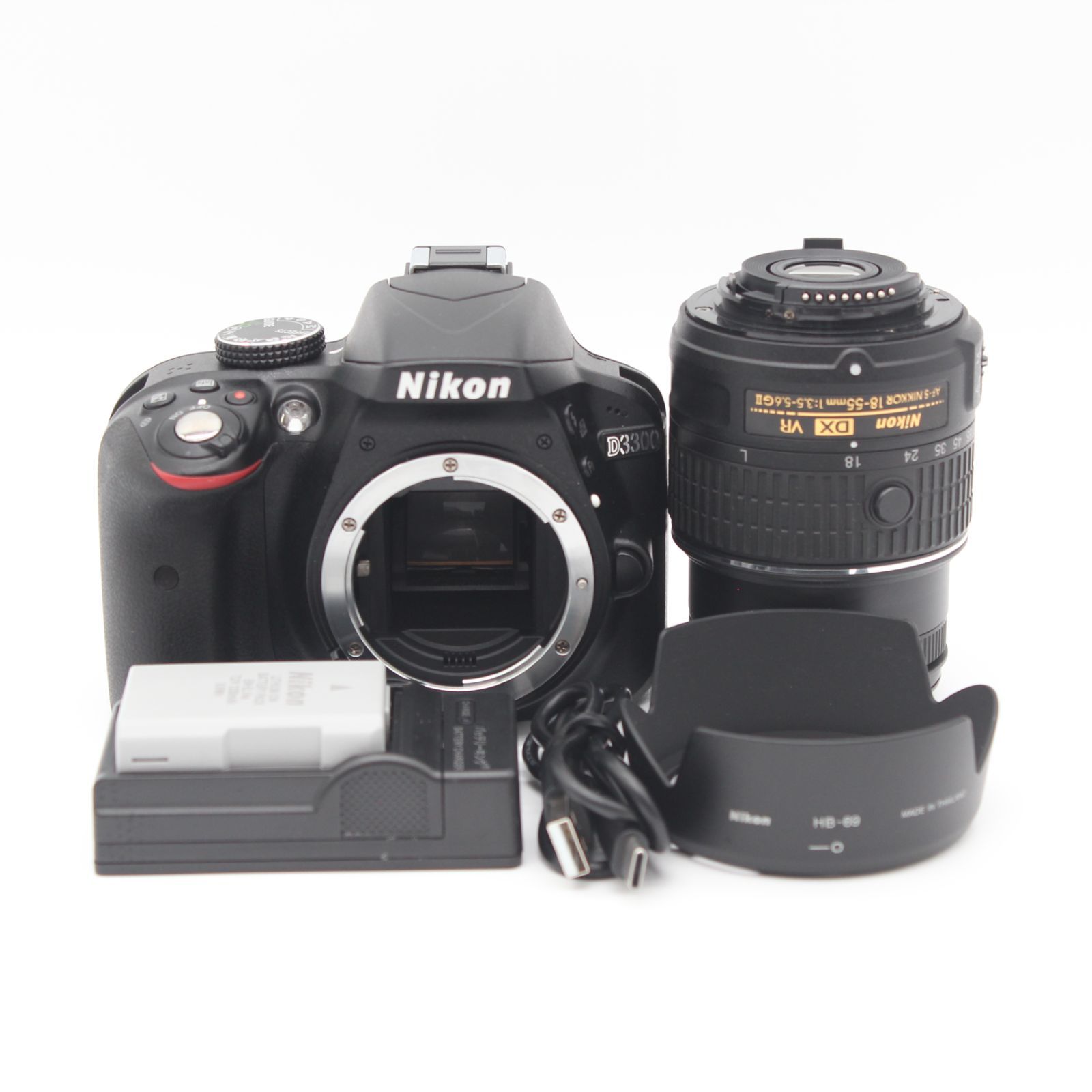 ≪美品≫ Nikon D3300 レンズキット ブラック #20260219-3371 - メルカリ