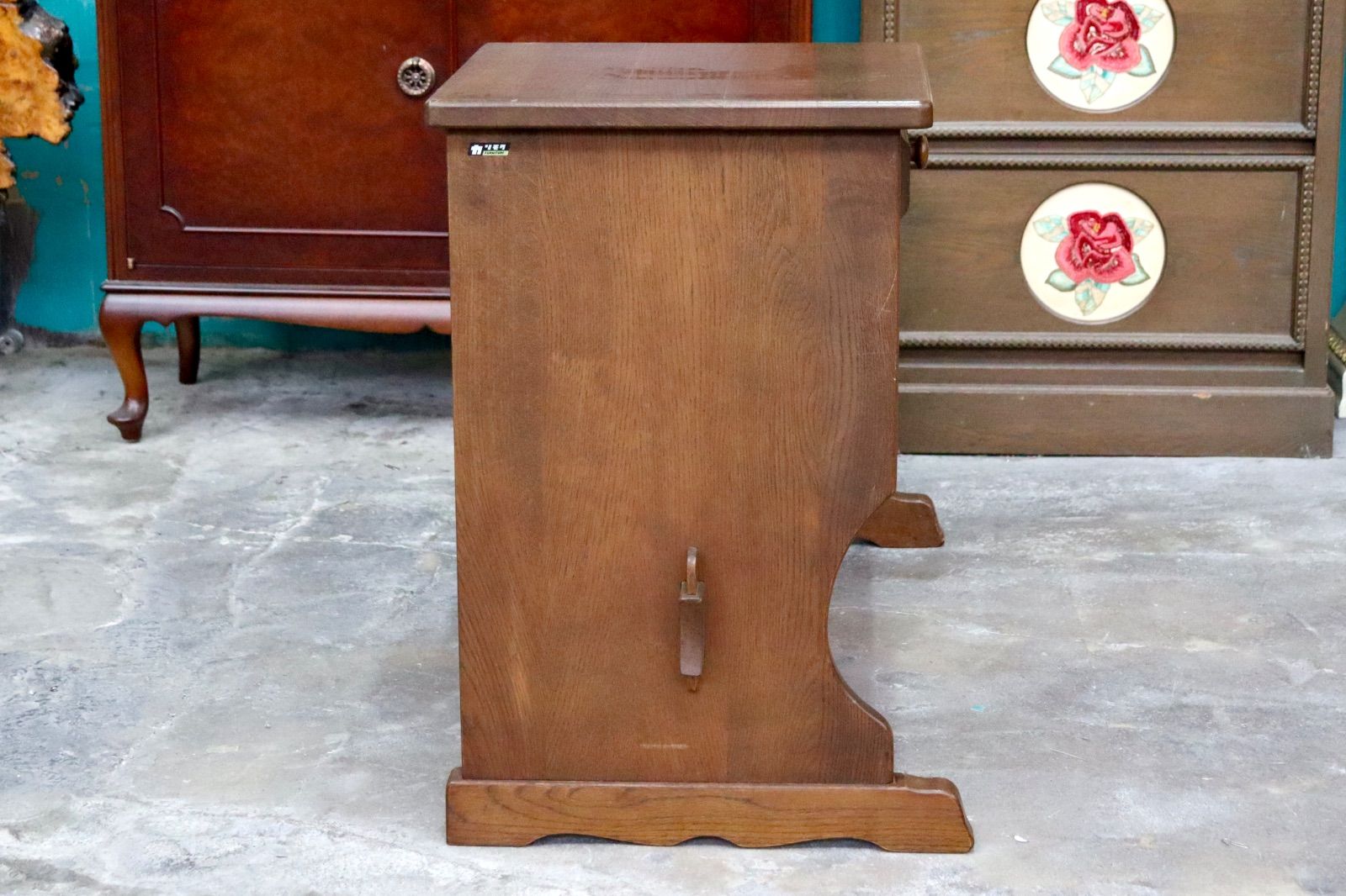 GMIH443○karimoku / カリモク コロニアル 電話台 FAX台 テレフォン