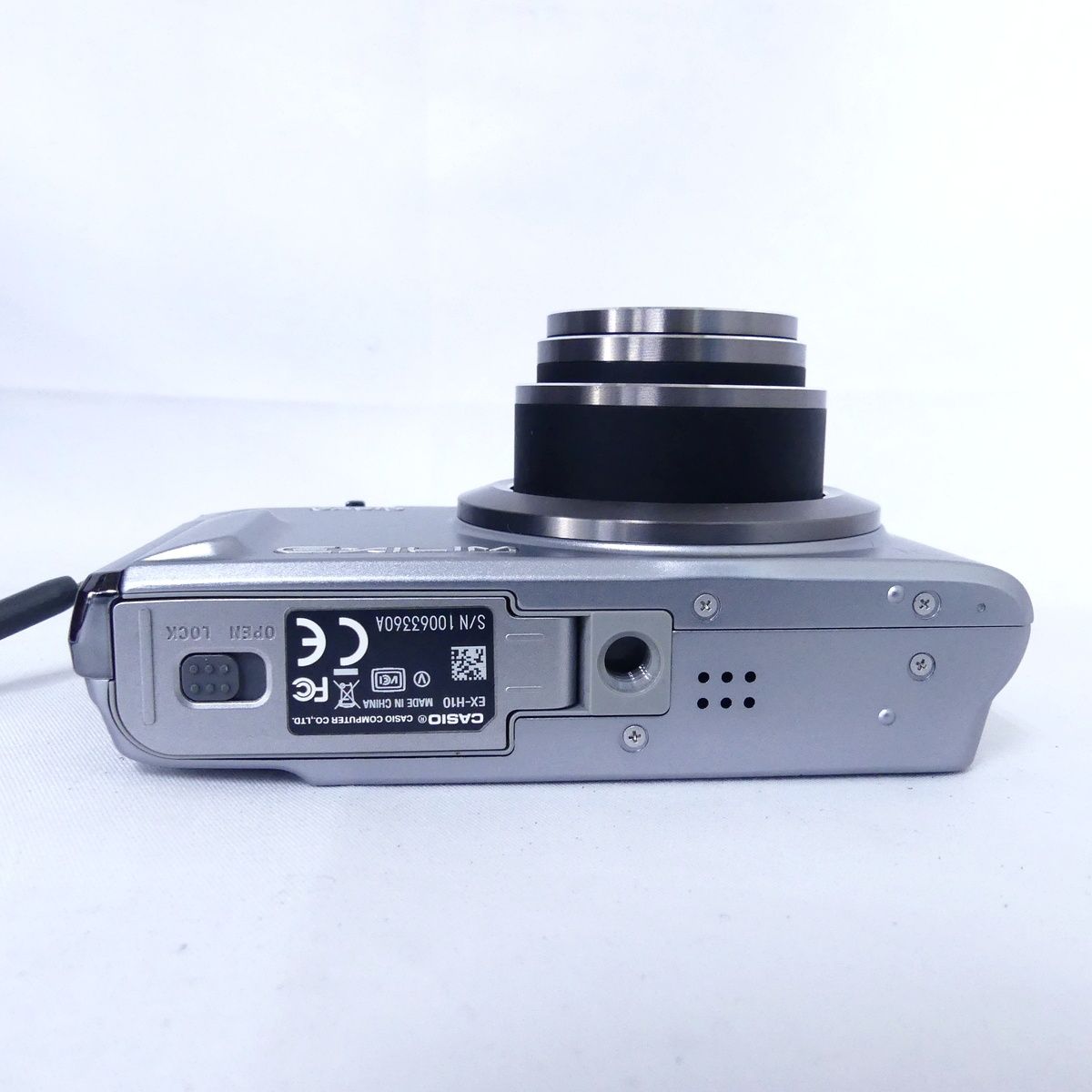 CASIO カシオ EXILIM EX-H10 シルバー デジタルカメラ コンパクト