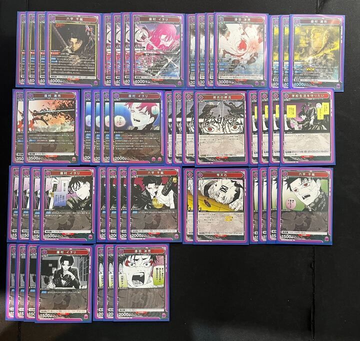 デッキ】 カグラバチ 紫 居合白禊流 【UNION ARENA】 ユニオンアリーナ