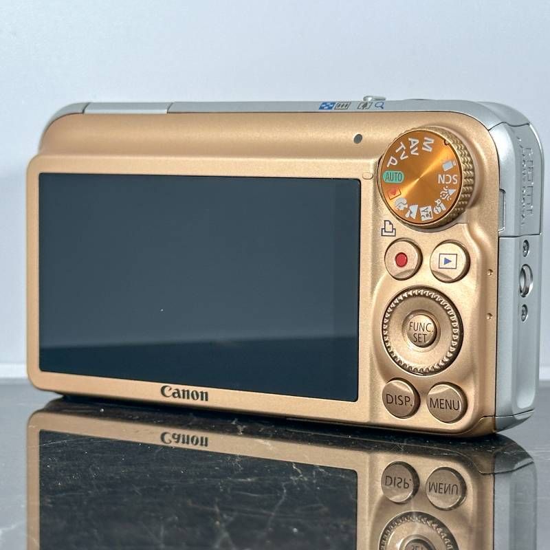 美品】Canon PowerShot SX210 IS ゴールド コンパクトデジタルカメラ