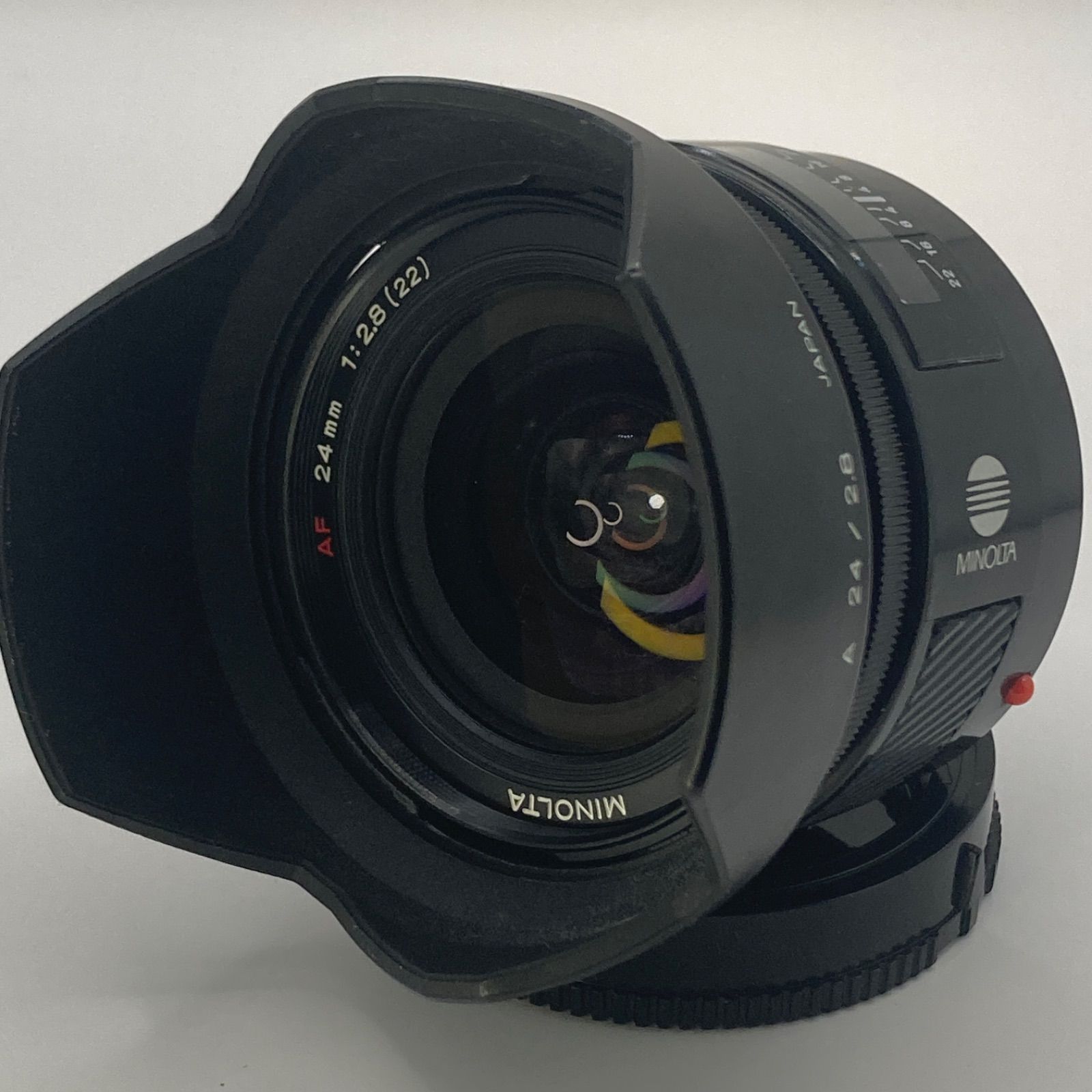 純正フード付/実用品】Minolta AF 24mm F2.8 シリアル1406171 ミノルタ