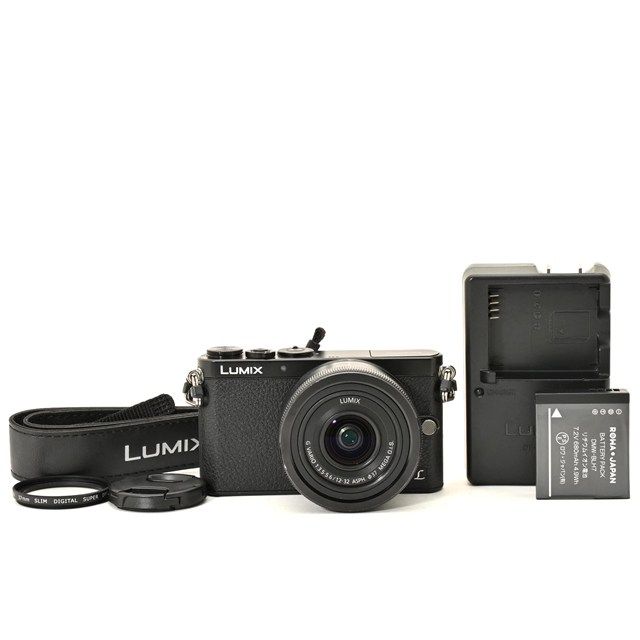 難有・ジャンク品＞ Panasonic LUMIX GM1 レンズキット ブラック DMC
