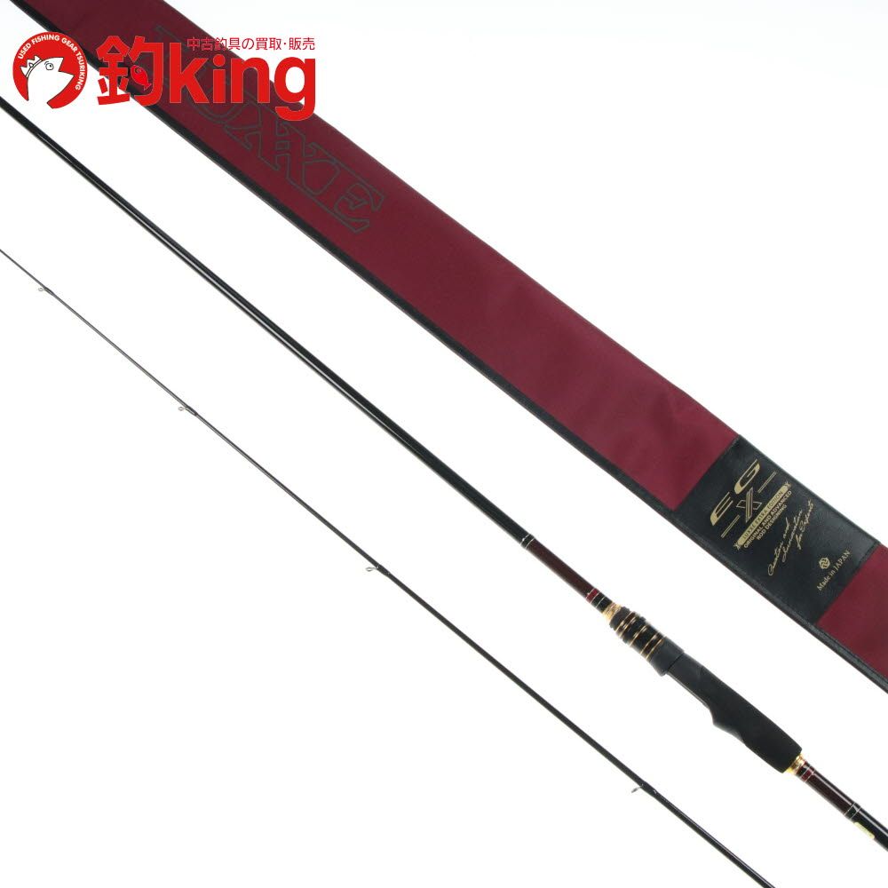 中古/美品】 がまかつ ラグゼ EG X S86M-solid /D050L ロッド リール