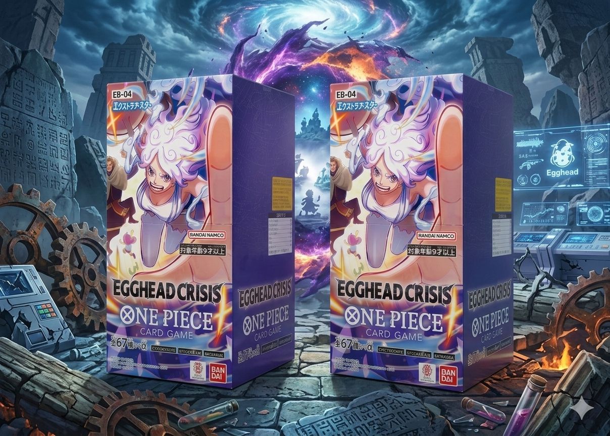 ✓【新品未開封テープ付き】ONE PIECE ワンピースカードゲーム EB-04
