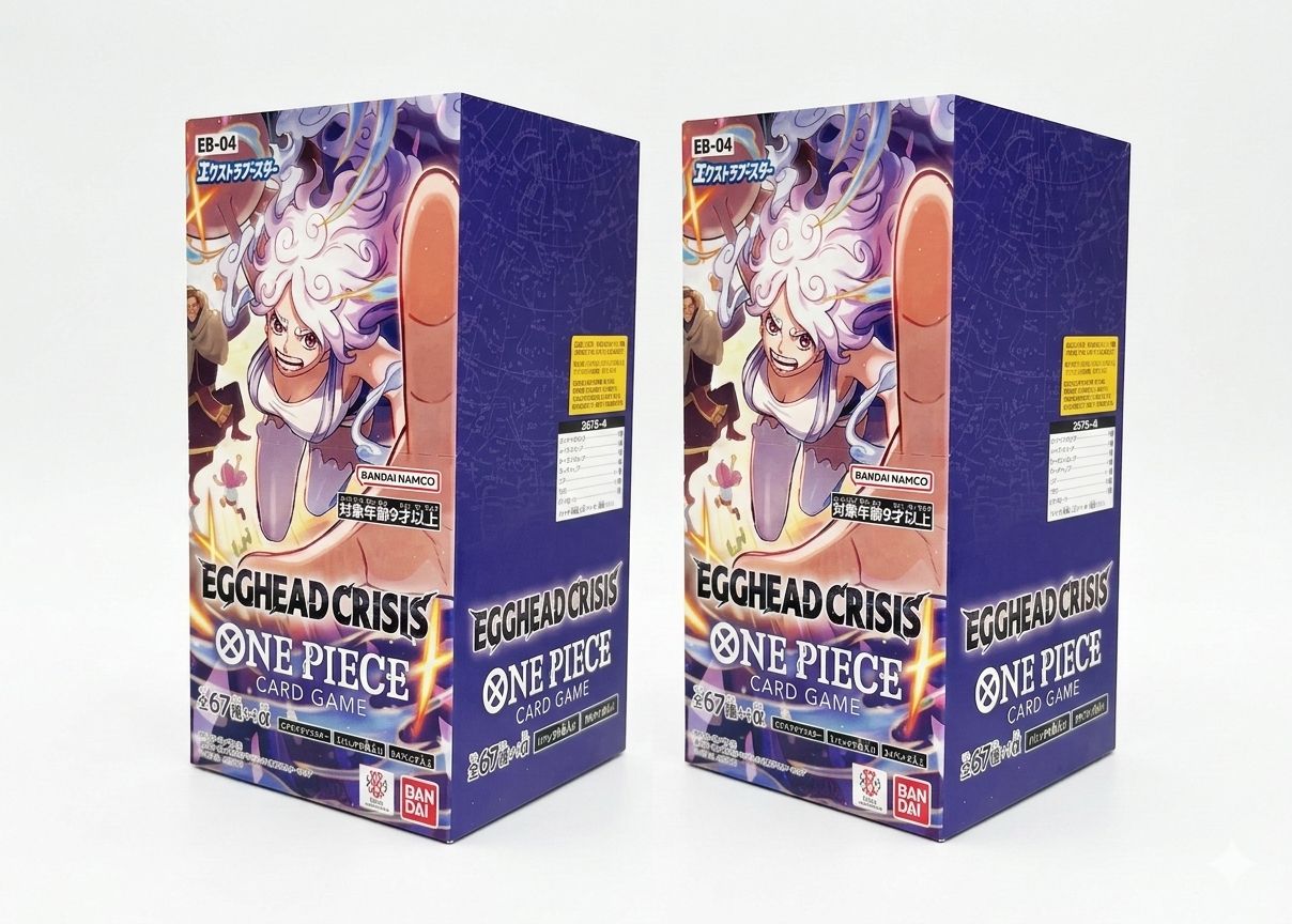 ✓【新品未開封テープ付き】ONE PIECE ワンピースカードゲーム EB-04