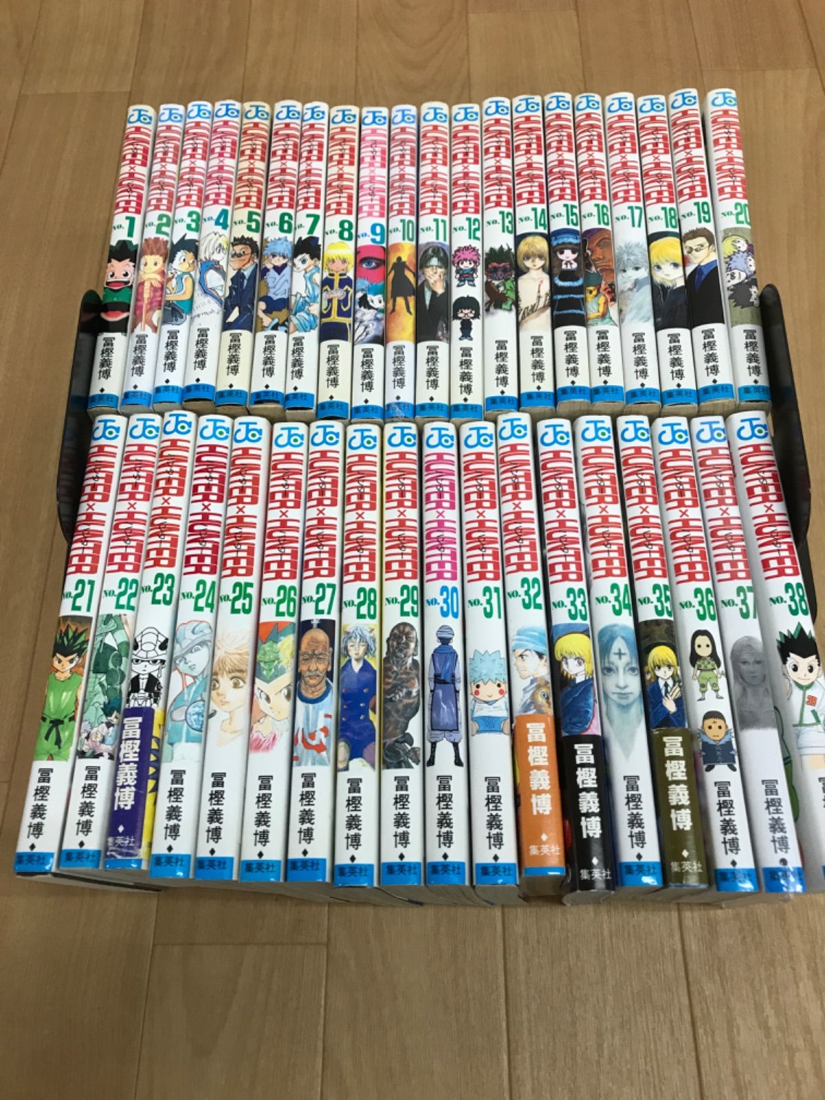 ☆【未開封2冊】ハンターハンター HUNTER×HUNTER 1~38巻 全巻セット