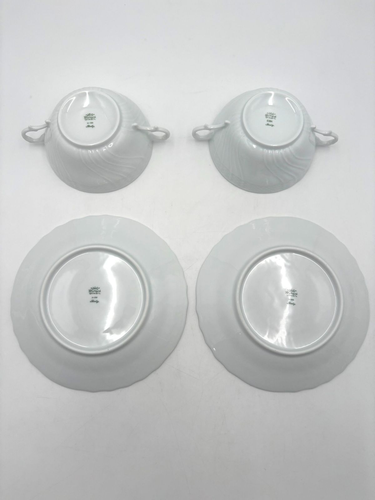 美品】Richard Ginori リチャードジノリ ベッキオホワイト スープ