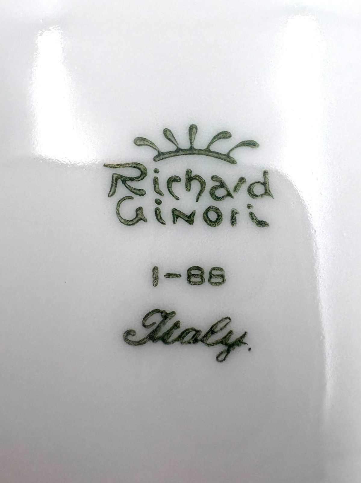 美品】Richard Ginori リチャードジノリ ベッキオホワイト スープ