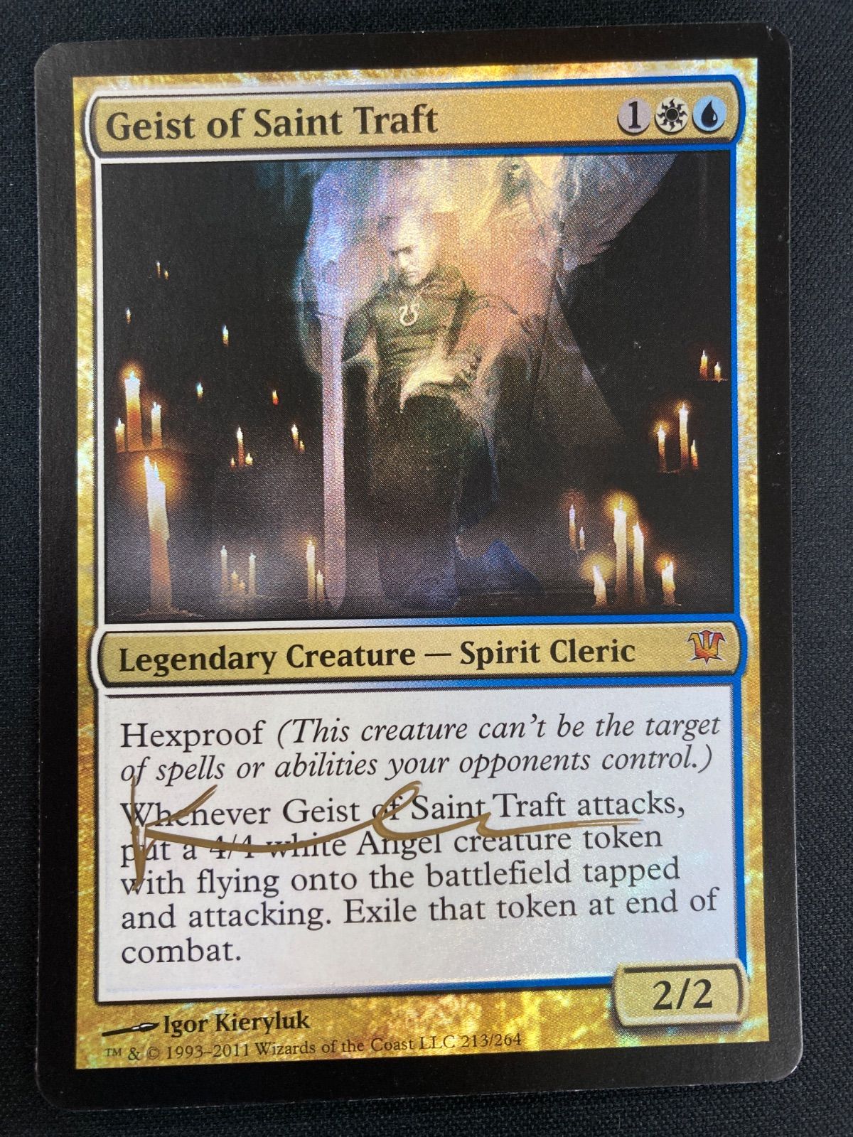 MTG 聖トラフトの霊 英語foil サインド - メルカリ