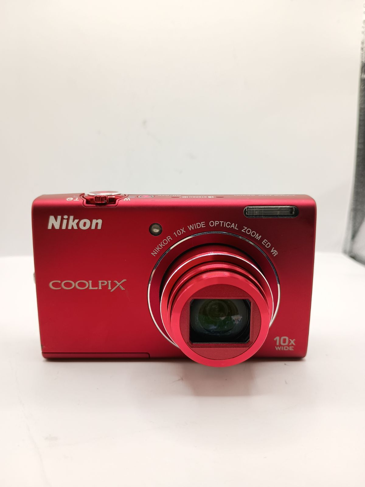 4068 【動作確認済】Nikon COOLPIX S6200 レッド コンパクトデジタル