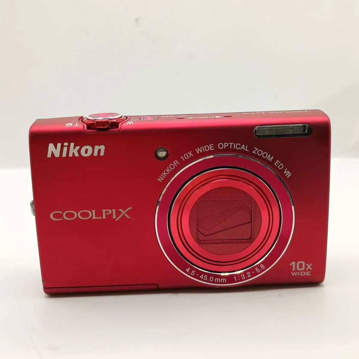 4068 【動作確認済】Nikon COOLPIX S6200 レッド コンパクトデジタル