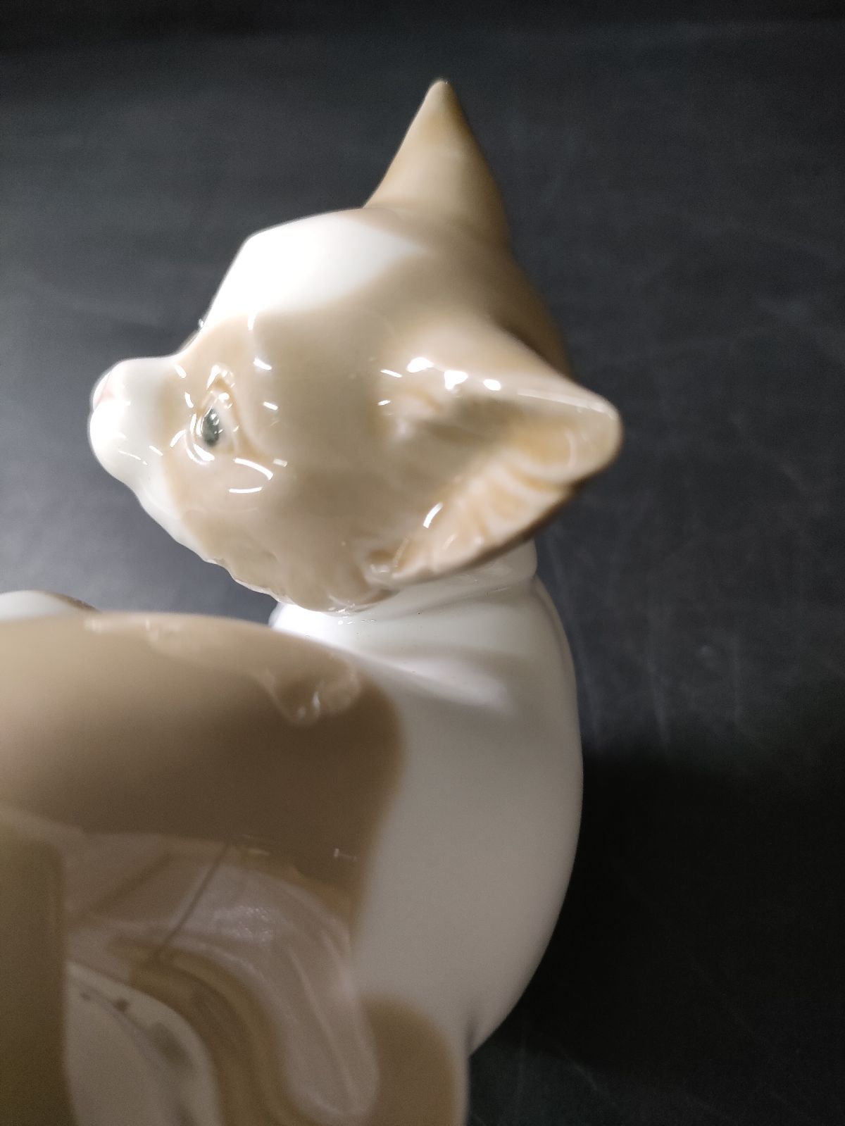 F11-05/LLADRO/リヤドロ/驚いた猫/#5114/フィギュリン/4-2-32 (検索