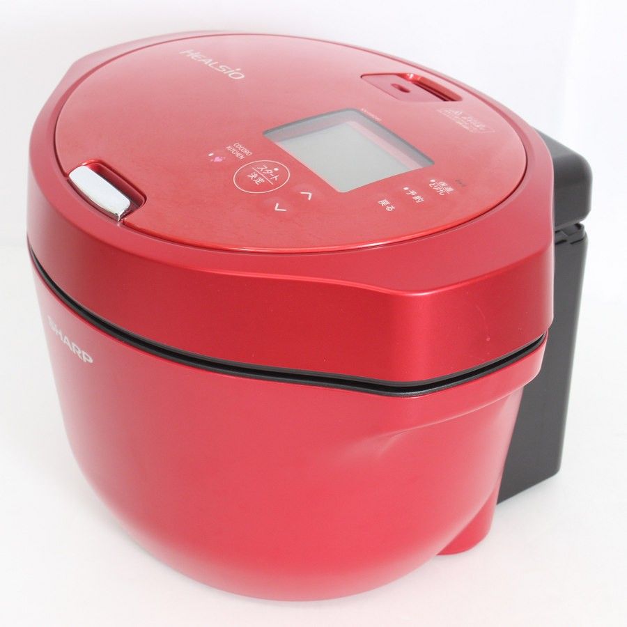 シャープ ヘルシオ ホットクック KN-HW24G-R レッド系 2.4L 水なし自動