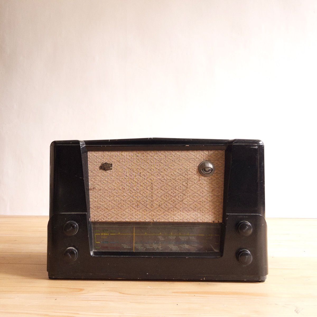送料込み・匿名発送】 真空管ラジオ ゼネラル 昭和初期 古道具