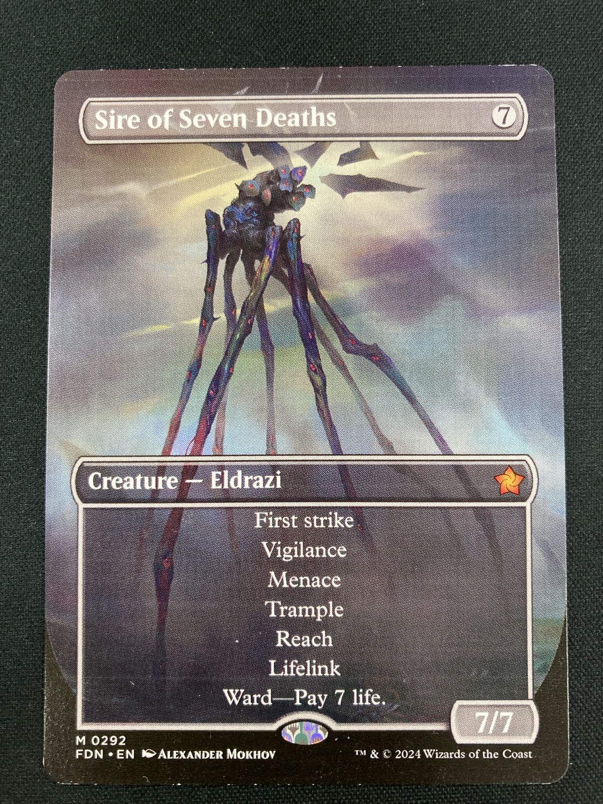 MTG 七つの死の種父 英語 ボーダーレス - メルカリ