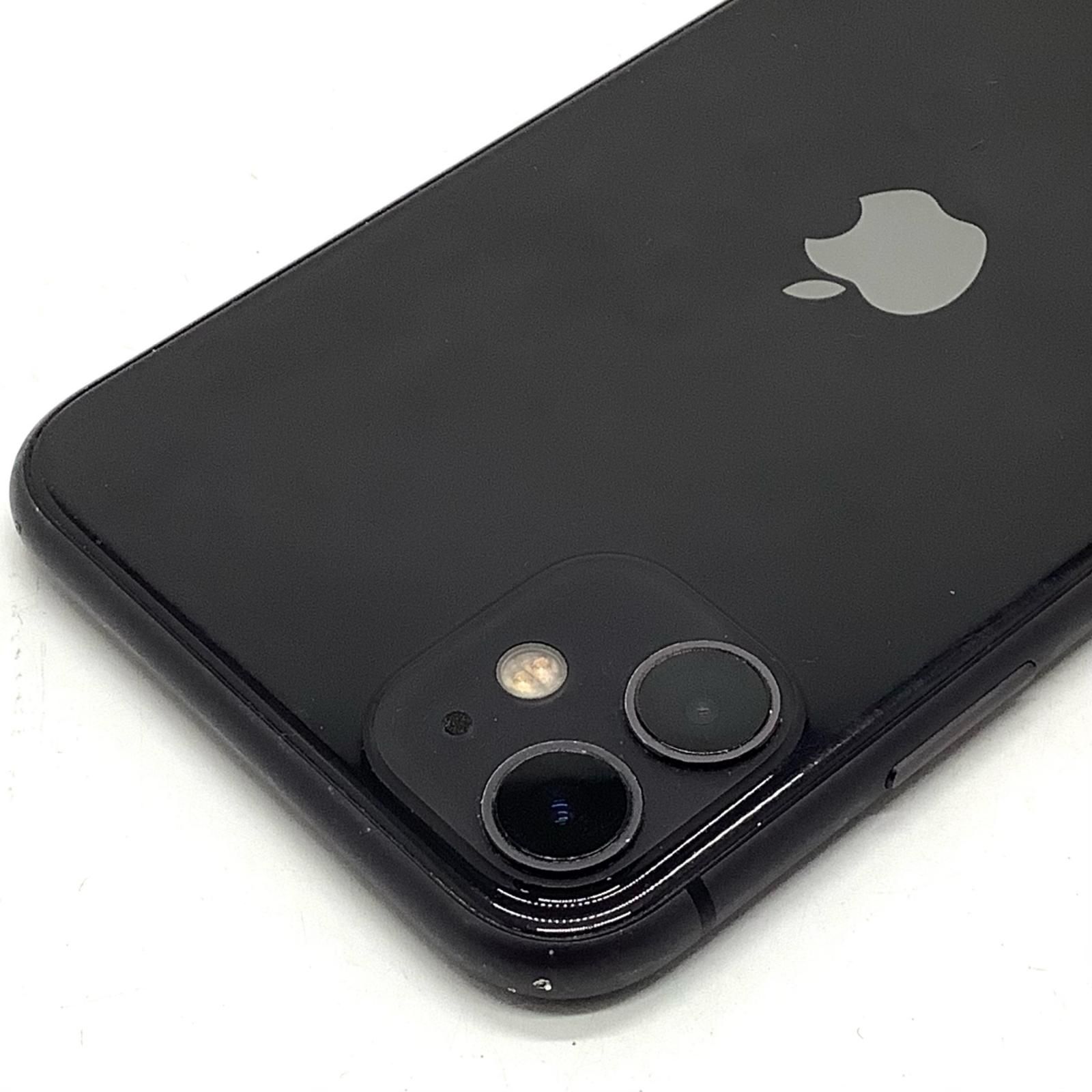 最速発送】 iPhone 11 64GB ブラック docomo 白ロム【難有】 74