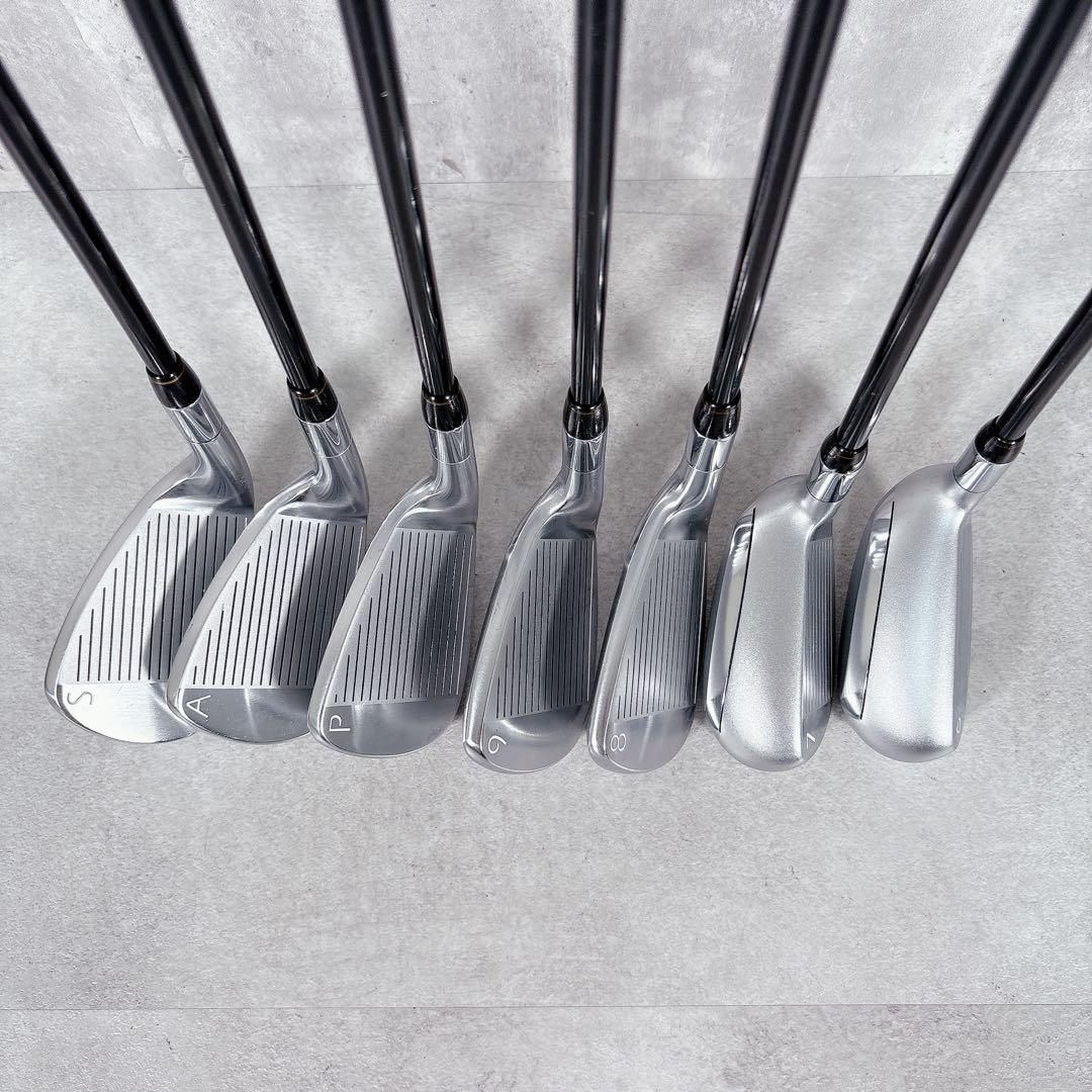 T433 PRGR UT150H/S 他 スーパーアイアンセット 7本 女性 L - メルカリ