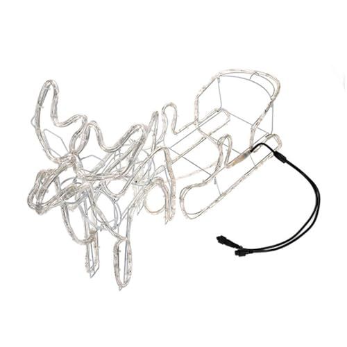 新品 ジェフコム LEDジョイントモチーフ 全点滅タイプ トナカイ&そり