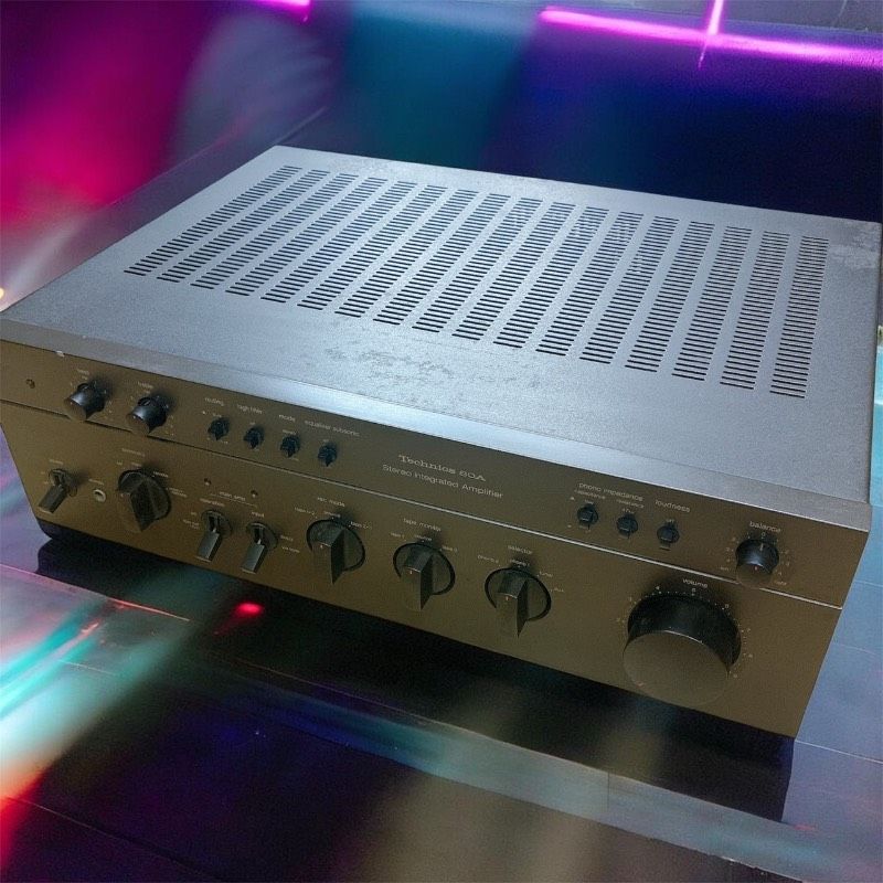 technics su-8080 ジャンク 出音⚪︎ AUX入力時MAINから音 出ましたが