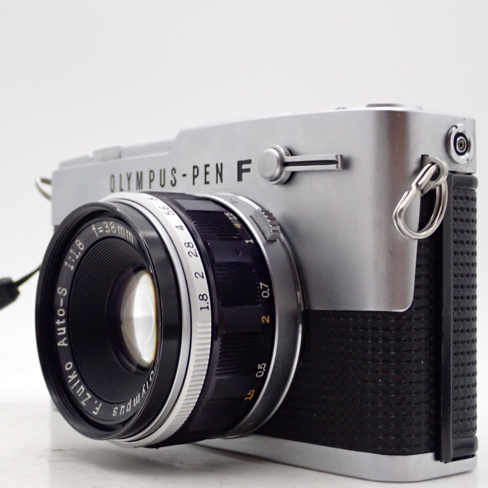 美品 OLYMPUS Pen FV 一眼レフフィルムカメラ ハーフフレイム 113667 F