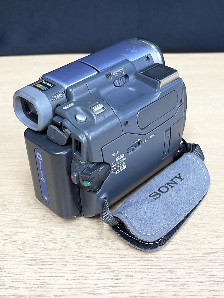 ジャンク】 SONY ソニー デジタルビデオカメラ ハンディカム DCR-TRV22