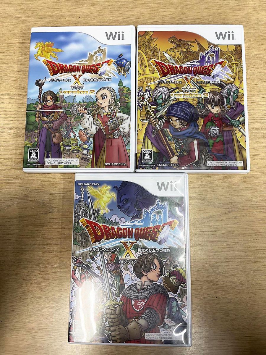 Wii ドラゴンクエストX オンライン 目覚めし五つの種族/いにしえの竜の