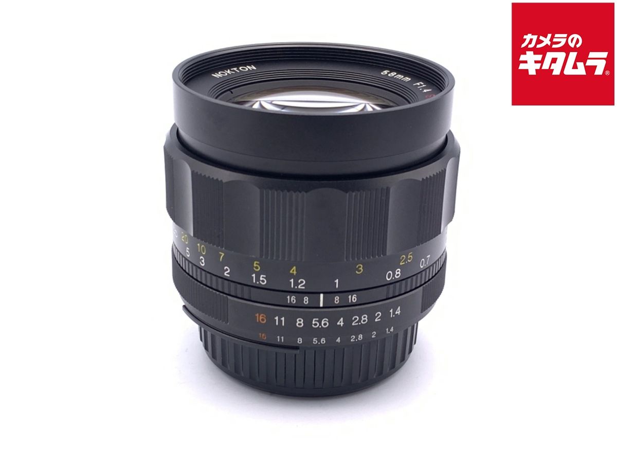 中古】 【良品】 コシナ フォクトレンダー NOKTON 58mm F1.4 SL II N