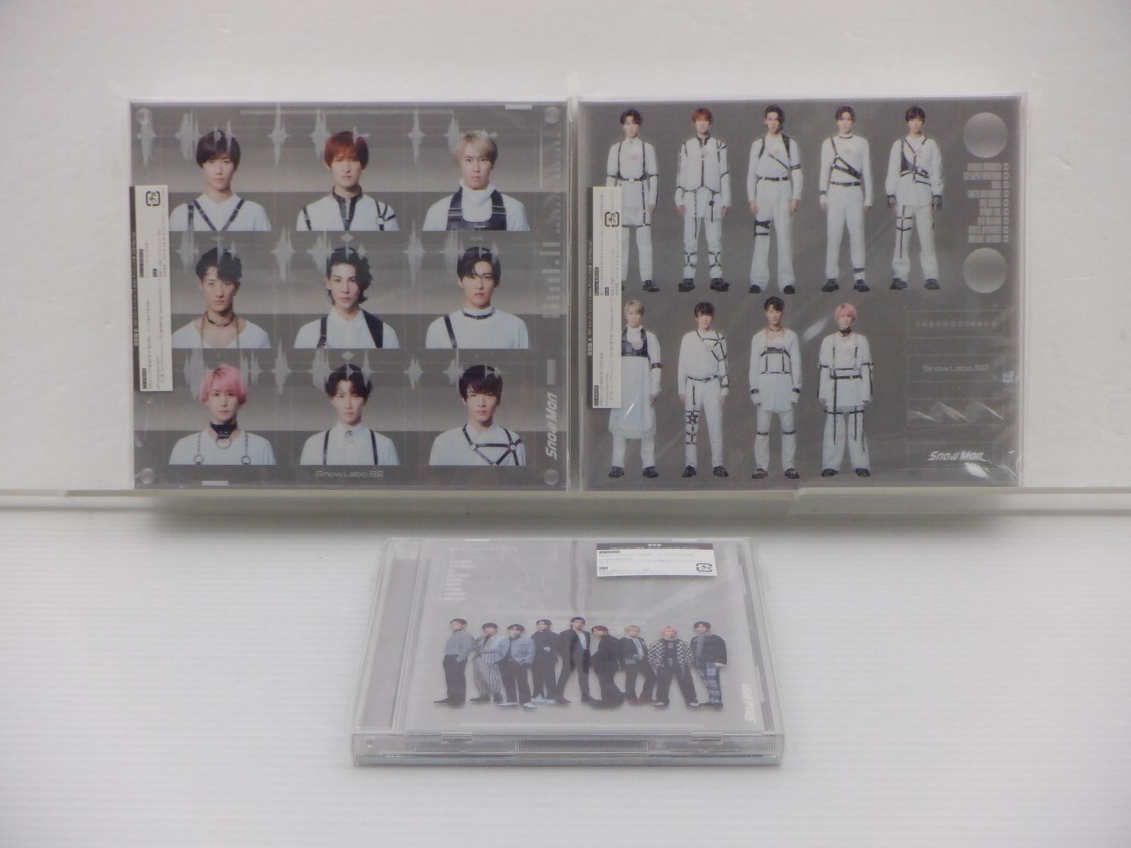 Snow Man CD 3点セット Snow Labo.S2 初回盤A(CD+BD)/B(CD+BD)/通常盤