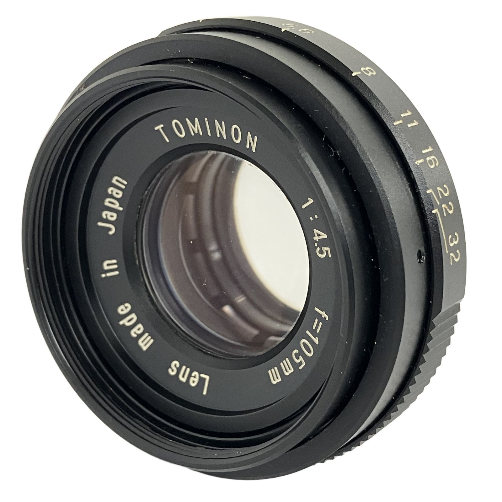 Tomioka TOMINON F4.5 105mm マクロ 引き伸ばし レンズ 富岡 カメラ