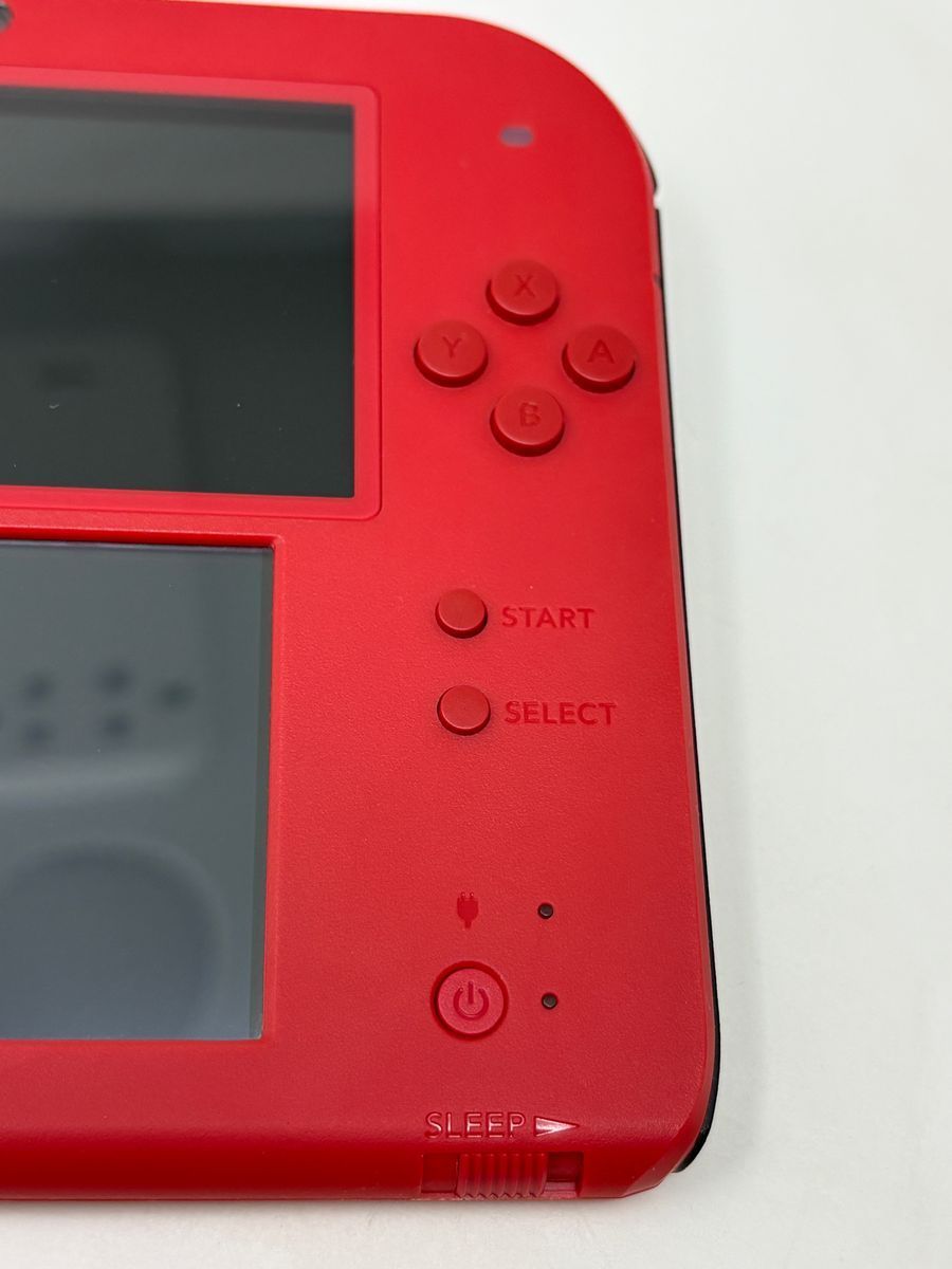 未使用に近い】ニンテンドー 2DS レッド 本体 - メルカリ