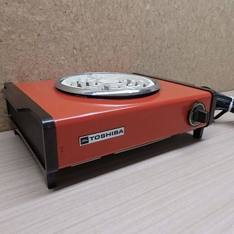 昭和レトロ TOSHIBA 東芝 電気コンロ HP-630 - メルカリ
