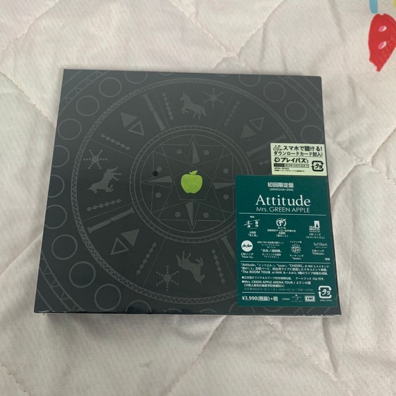 Mrs. GREEN APPLE Attitude 初回限定盤 CD+DVD - メルカリ
