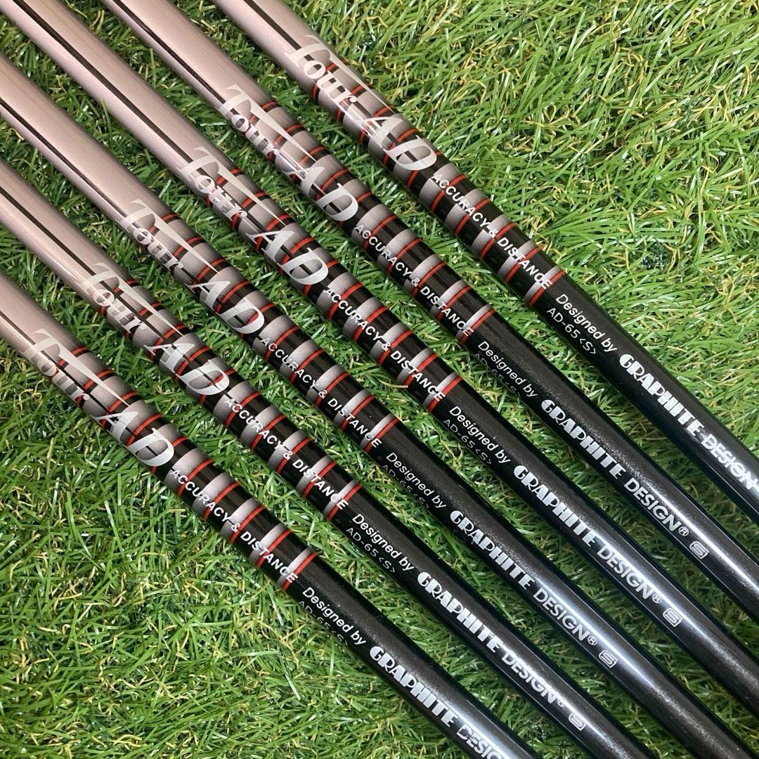 アイアンシャフト TourAD AD-65 6本セット 5番〜PW ツアーAD - メルカリ