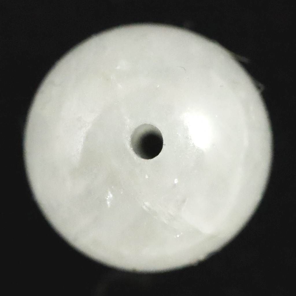 ブラジル産 フェナカイト 10.3mm玉ビーズ 一粒 現物 鑑別済 8.44ct