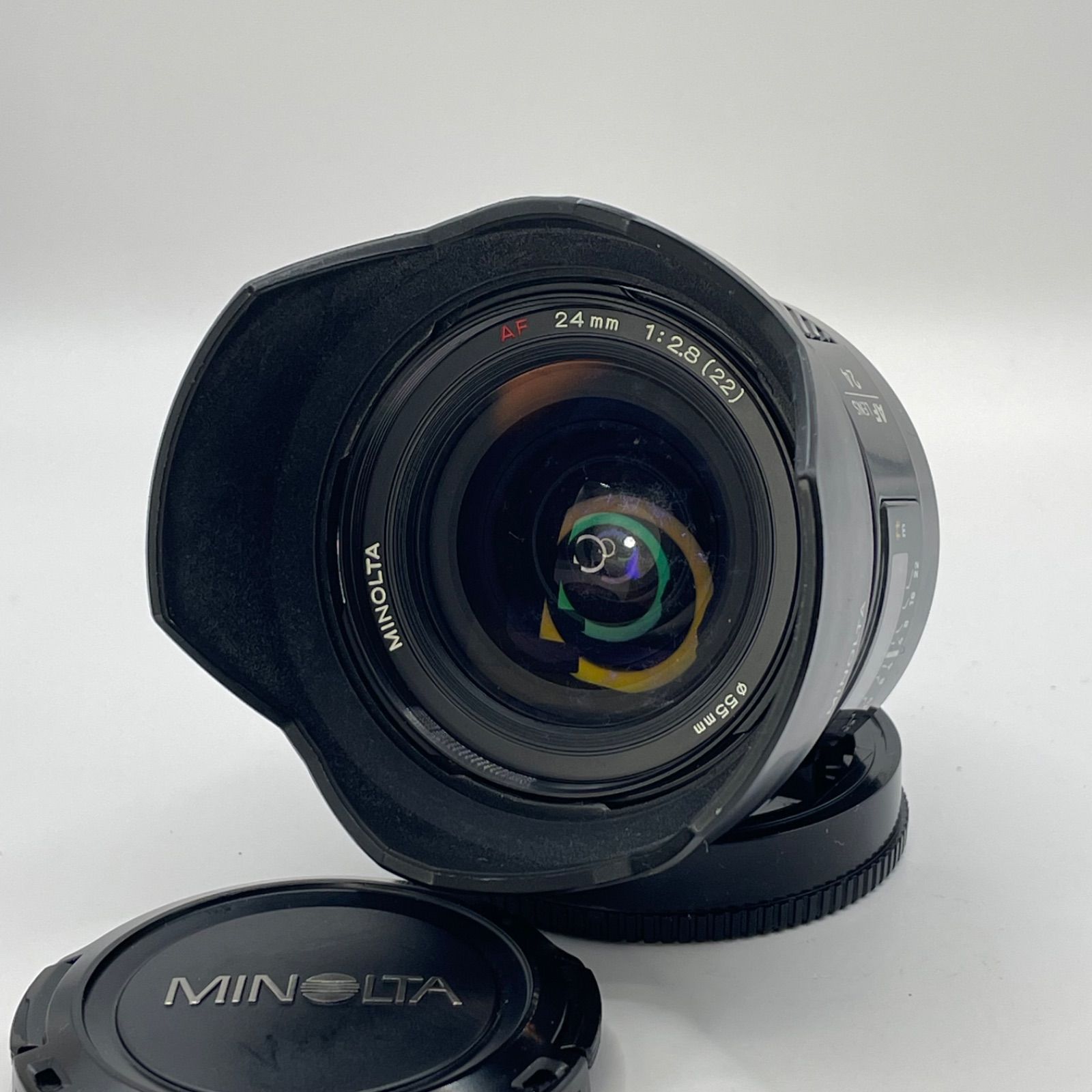 純正フード付/実用品】Minolta AF 24mm F2.8 シリアル1406171 ミノルタ