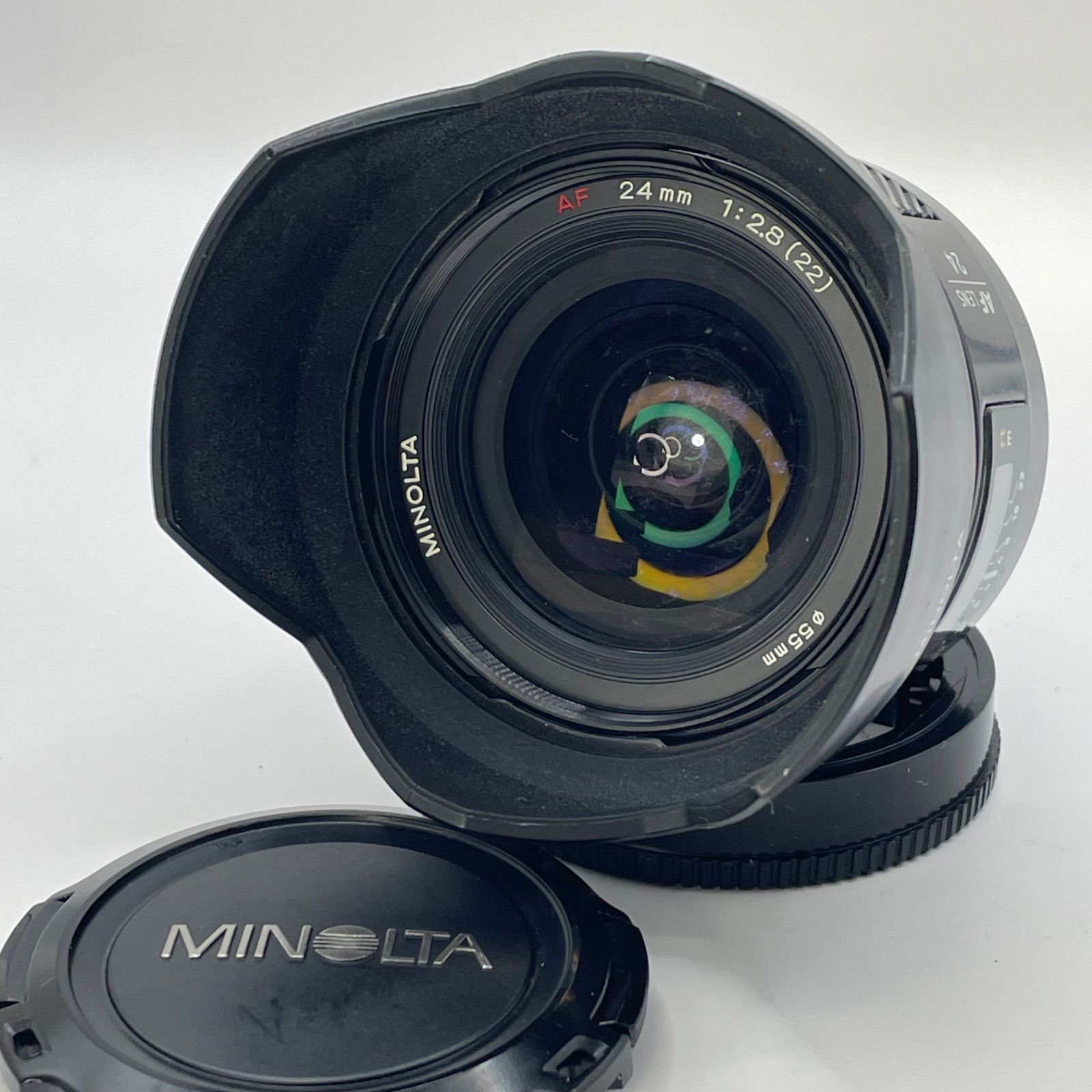 純正フード付/実用品】Minolta AF 24mm F2.8 シリアル1406171 ミノルタ