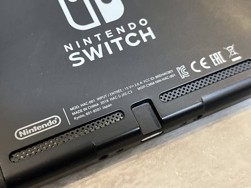Nintendo Switch HAC-001 スイッチ 箱付 動作確認ok! 初期化済み