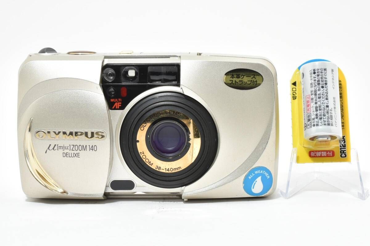☆極上品☆オリンパス OLYMPUS μ mju ZOOM 140 DELUXE ミュー #1519H